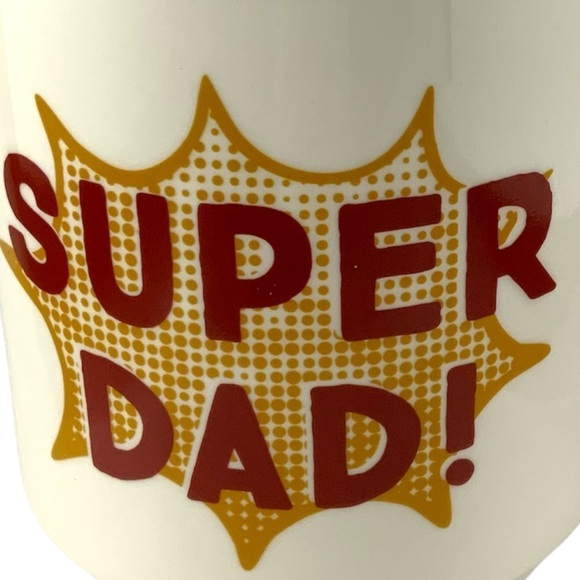 Super Dad Stoneware Gift Mug Fathers Day Birthday 16 OZ - Picture 5 of 10